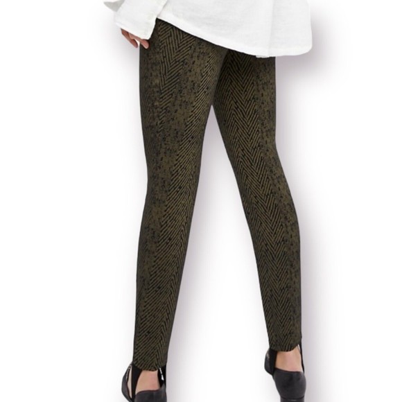 Free People High Rise Primal Stirrup Legging Size XS Side Zip Pull On Stretch - Picture 2 of 15